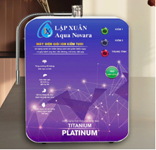 Máy điện giải ion kiềm 03 tấm điện cực, phím nút ấn