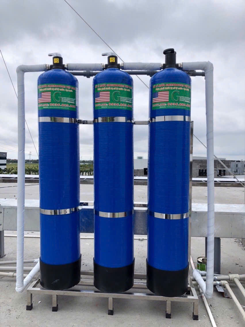 Bộ lọc tổng sinh hoạt cao cấp lưu lượng 1.5m3/h